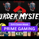 Evil Clown Mask - Murder Mystery 2 | KOD