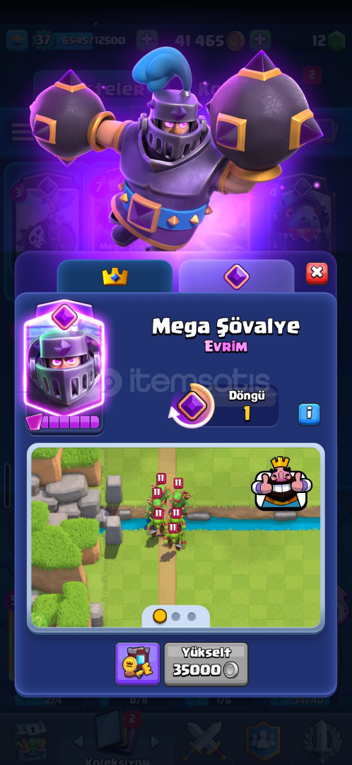 Evrimli mega knight Evrimli mega knight