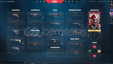 6 skin ve 3 bıçaklı hesap 