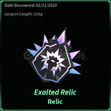 exalted relic 3x en ucuz | Fisch