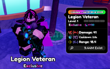 Exclusive Legion Veteran A-/C/C-