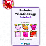 Exclusive Valentine's Egg ✅ 