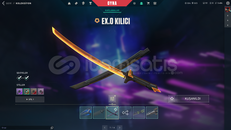 EX.O Kılıcı RGX 11z Pro Kelebek Ejder Ateşi EU