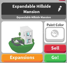 Expandable Hillside Mansion House