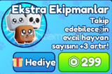 ⭐Extra Equips |Bubble Gum Simulator INFINITY ⭐
