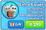 Extra Equips | Bubble Gum Simulator INFINITY