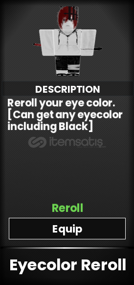 Eyecolor Reroll 20x - Type Soul Eyecolor Reroll 20x - Type Soul