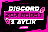 ⭐️[OTO+BOTSUZ] JET DİSCORD 1 AYLIK 20X BOOST⭐️