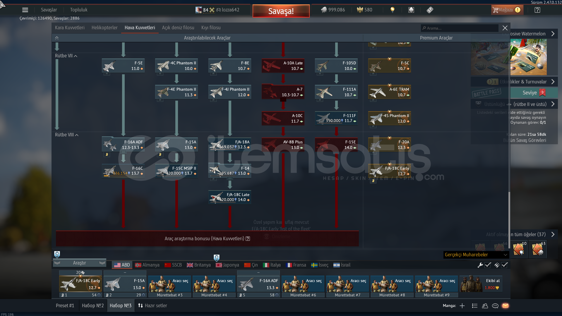F/A-18C EARLY F-15A F-14A F-16A F20A JA37DI F21 F/A-18C EARLY F-15A F-14A F-16A F20A JA37DI F21