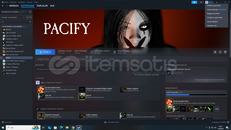 F/P PACİFY + DİĞER OYUNLAR STEAM HESAP!