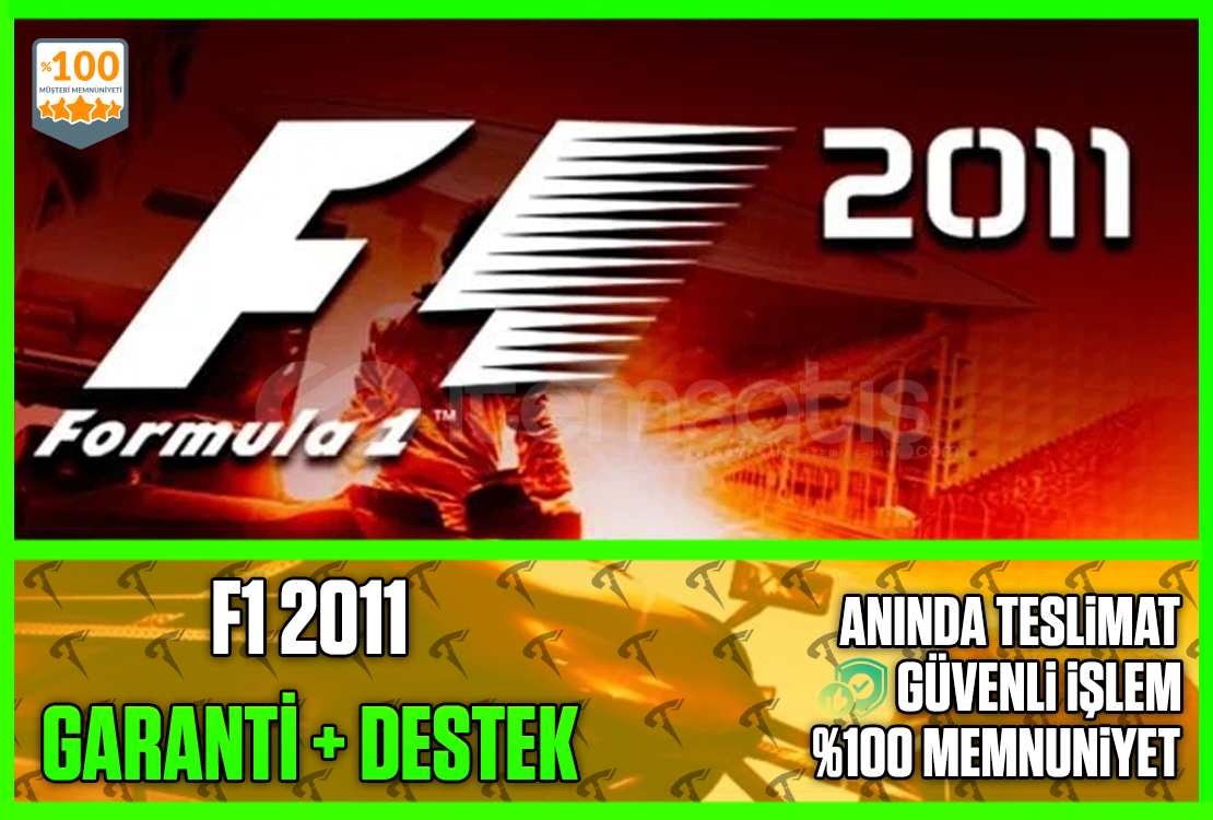 ⭐️☘️F1 2011❤️Garanti & Sorunsuz❤️ ⭐️☘️F1 2011❤️Garanti & Sorunsuz❤️