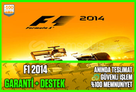 ⭐️☘️F1 2014❤️Garanti & Sorunsuz❤️