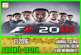 ⭐️☘️F1 2016❤️Garanti & Sorunsuz❤️