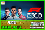 ⭐️☘️F1 2018❤️Garanti & Sorunsuz❤️