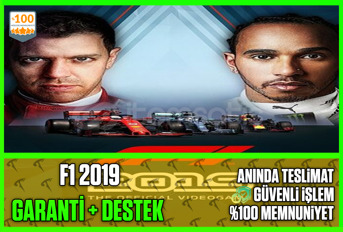 ⭐️☘️F1 2019❤️Garanti & Sorunsuz❤️ ⭐️☘️F1 2019❤️Garanti & Sorunsuz❤️