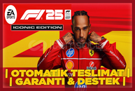 ⚡F1 25 İconic Edition Sorunsuz + Garanti⚡