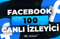 Facebook 100 Canlı İzleyici - 60 Dakika