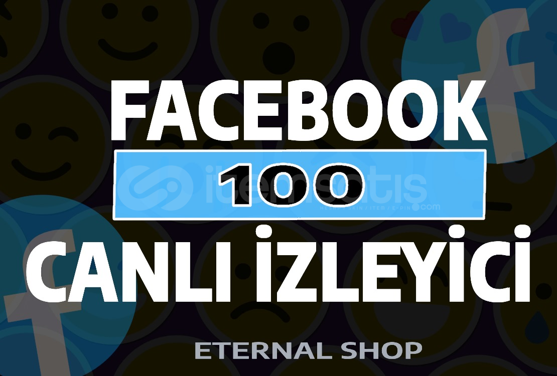 Facebook 100 Canlı İzleyici - 60 Dakika Facebook 100 Canlı İzleyici - 60 Dakika