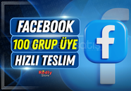 ⭐Facebook 100 Gerçek Grup Üye Hızlı Teslimat