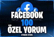 ⭐ Facebook 100 Özel Yorum