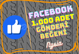 Facebook - 1.000 Adet Gönderi Beğenisi⭐