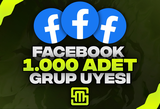 ✨FaceBook 1.000 Adet Grup Üyesi!