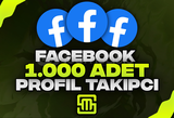 ✨FaceBook 1.000 Adet Profil Takipçi!
