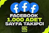 ✨FaceBook 1.000 Adet Sayfa Takipçi!