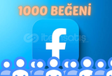 FACEBOOK 1000 BEĞENİ