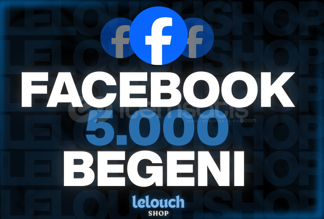 -FACEBOOK- 5.000 Beğeni Paketi -FACEBOOK- 5.000 Beğeni Paketi
