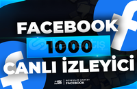 Facebook 1000 Canlı İzleyici - 60 Dakika