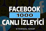 Facebook 1000 Canlı İzleyici - 60 Dakika