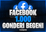 ⭐ Facebook 1000 Gönderi Beğeni ⭐ ⭐ Facebook 1000 Gönderi Beğeni ⭐