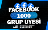 Facebook 1000 Grup Üye | HIZLI