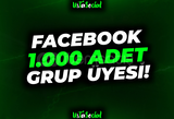 ⭐FaceBook 1.000 Grup Üyesi!