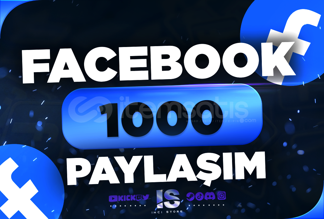 ⭐Facebook 1000 Paylaşım - KEŞFET ETKİLİ⭐ ⭐Facebook 1000 Paylaşım - KEŞFET ETKİLİ⭐