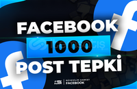 Facebook 1000 Post Tepki - KEŞFET ETKİLİ