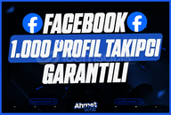 Facebook - 1.000 Profil+Sayfa Takipçi