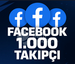 ⭐Facebook⭐1000 Profil/Sayfa Takipçisi