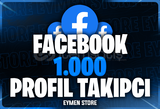 ⭐Facebook 1000 Profil Takipçi⭐