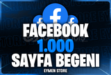 ⭐Facebook 1000 Sayfa Beğeni⭐