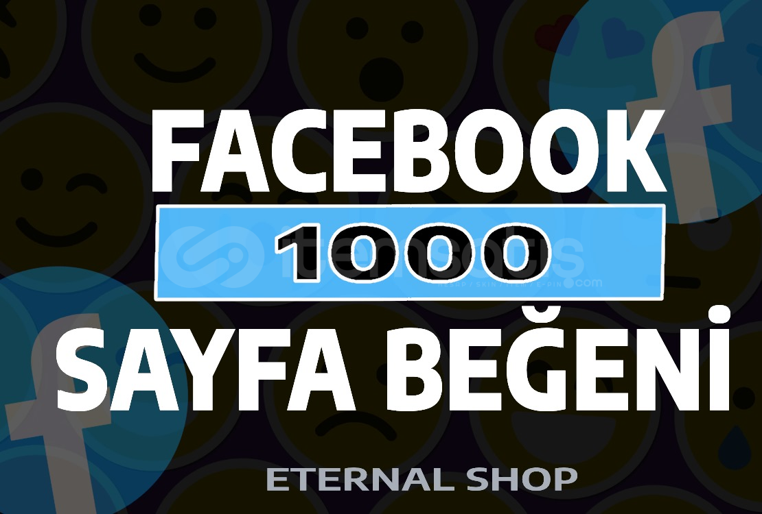 Facebook 1000 Sayfa Beğeni+Takipçi Facebook 1000 Sayfa Beğeni+Takipçi