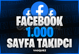 ⭐ Facebook 1000 Sayfa Takipçi ⭐