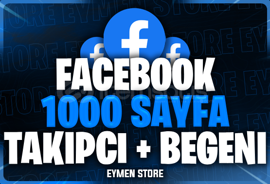 ⭐ Facebook 1000 Sayfa Takipçi + Beğeni ⭐ Facebook 1000 Sayfa Takipçi + Beğeni
