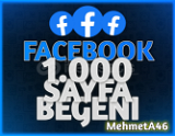 Facebook 1.000 Sayfa Takipçi - Beğeni