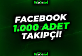 ⭐FaceBook 1.000 Takipçi!