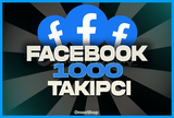 FACEBOOK 1000 TAKİPÇİ + Garanti + Destek