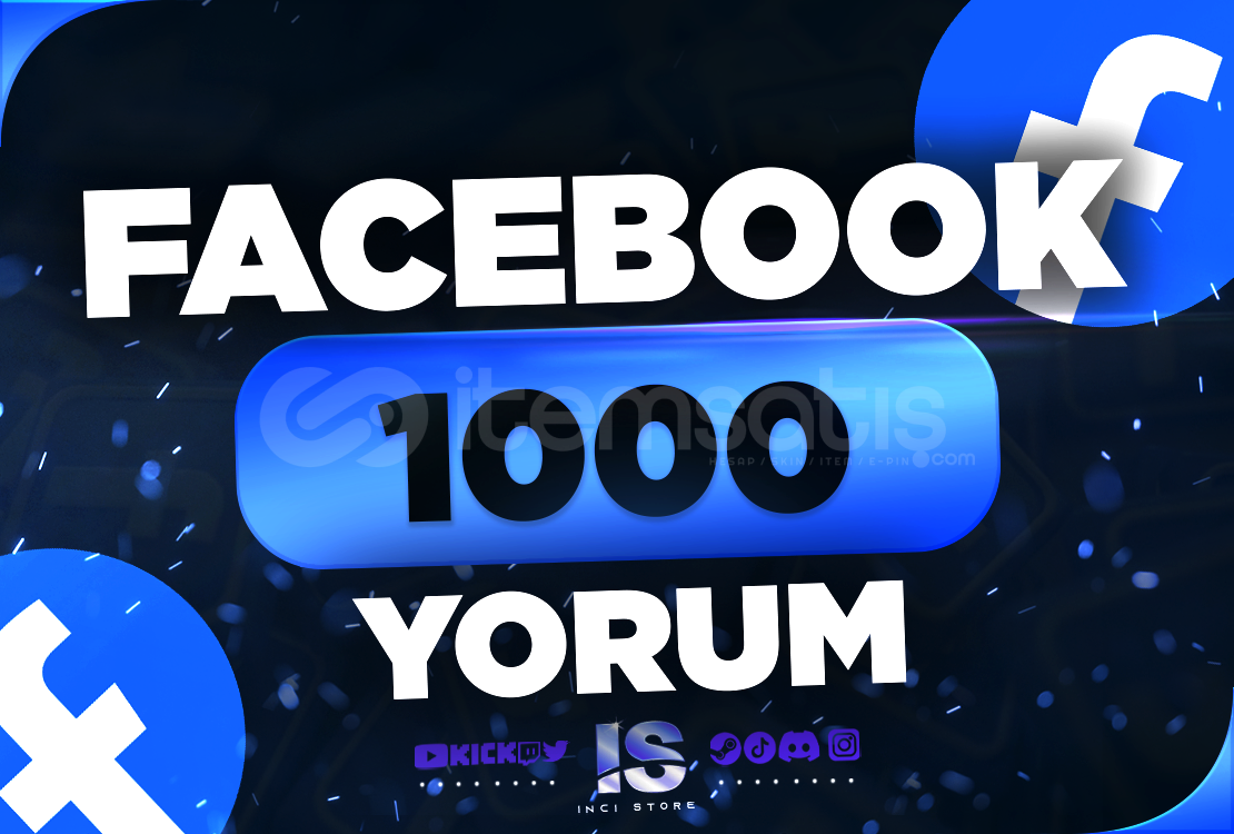 ⭐Facebook 1000 Yorum - KEŞFET ETKİLİ⭐ ⭐Facebook 1000 Yorum - KEŞFET ETKİLİ⭐