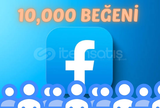 FACEBOOK 10000 BEĞENİ