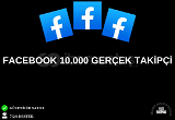 FACEBOOK 10000 GERÇEK TAKİPÇİ